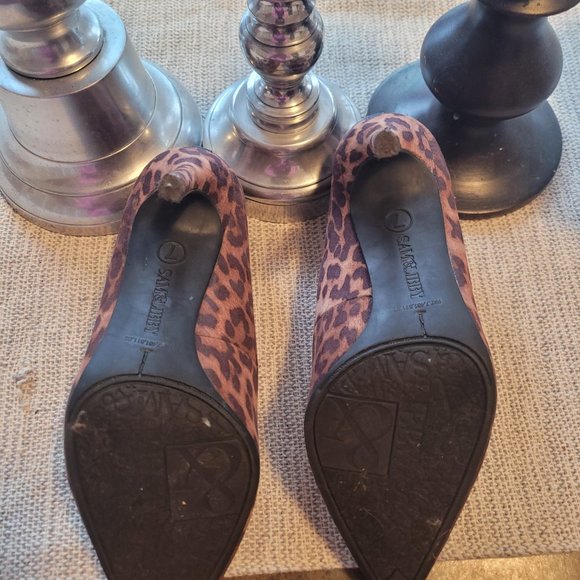 Sam & Libby Cheetah Print Heel - Picture 3 of 4